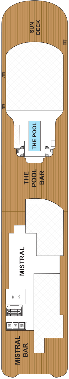 Choose your cabin on Deck 10             